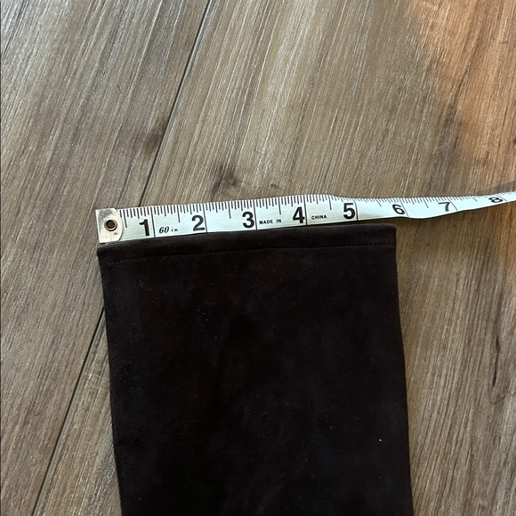 Manolo blahnik brown suede kneed high boots 36.5 6.5 stretchy - Picture 8 of 8